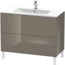 Duravit lc662708989 wtu debout L-Cube 481x1020x704mm