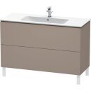 Duravit LC662804343 WTU stehend L-Cube 481x1220x704mm