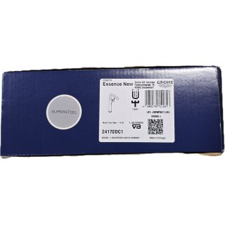 GROHE 24170DC1 EH-WT-Batterie Essence 24170_1 für freisteh. Waschschüsseln supersteel