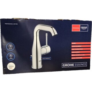 GROHE 24173AL1 EH-WT-Batterie Essence 24173_1 M-Size U-Auslauf hard graphite gebürstet