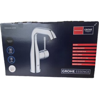 GROHE 24176001 EH-WT-Batterie Essence 24176_1 M-Size U-Auslauf glatter Körper chrom