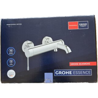 GROHE 25250DL1 EH-Wannenbatterie Essence 25250_1 Wandmontage warm sunset gebürstet