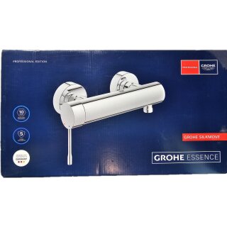 GROHE 25252DC1 EH-Brausebatterie Essence 25252_1 Wandmontage eigensicher supersteel