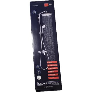 GROHE 27473002 Duschsystem Euphoria 260 27473_2 mit Einhandmischer chrom