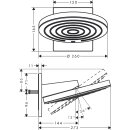 HANSGROHE 24150700 Kopfbrause Pulsify S 260 2jet