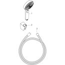 HANSGROHE 24303000 Porterset Pulsify Select S 105 3jet
