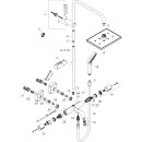 HANSGROHE 26284000 Showerpipe 230 1jet Vernis Shape