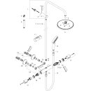 HANSGROHE 26318000 Showerpipe 200 1j Vernis Blend Green