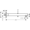 HANSGROHE 27809670 Brausearm Vernis Blend