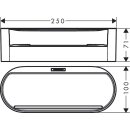 HANSGROHE 27912700 Ablagekorb WallStoris tief