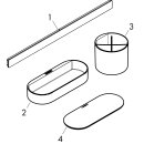 HANSGROHE 27968700 Badezimmerset WallStoris