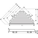 HANSGROHE 41741670 Seifenkorb AddStoris mattschwarz