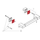 HANSGROHE 41759700 Duscht&uuml;rgriff AddStoris mattweiss