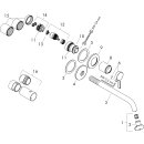 AXOR 48120670 Waschtischmischer Unterputz Axor One