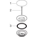 HANSGROHE 50001990 Waschtischventil DN32 PGO
