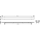 HANSGROHE 56031000 RainDrain Rock Duschrinne 800 mm