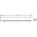 HANSGROHE 56032000 RainDrain Rock Duschrinne 900 mm