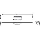 HANSGROHE 56045700 RainDrain Flex Duschrinne 900 mm