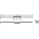 HANSGROHE 56046990 RainDrain Flex Duschrinne 1000 mm