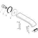 HANSGROHE 75410670 Wanneneinlauf Vivenis mattschwarz