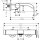 HANSGROHE 75420700 Wannenmischer Aufputz Vivenis