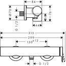 HANSGROHE 75620670 Brausenmischer Aufputz Vivenis
