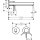 HANSGROHE 76050000 2-Loch Waschtischmischer Unterputz