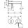 HANSGROHE 76051000 2-Loch Waschtischmischer Unterputz