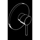 AXOR 10616000 Brausenmischer Unterputz Axor Starck