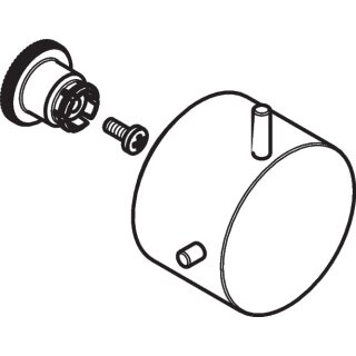 AXOR 10993000 Griff Axor Starck Quattro chrom