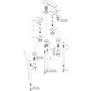 AXOR 11041000 3-Loch Waschtischarmatur 50 Axor