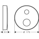 AXOR 14963000 Verl&auml;ngerungsrosette Axor rund