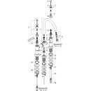 AXOR 16511820 Zweigriff Waschtischarmatur 220 Axor