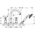 AXOR 16546820 4-Loch Wannenarmatur Axor Montreux