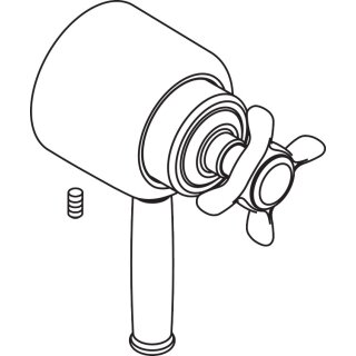 AXOR 16595830 Griff Axor Montreux Showerpipe