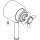AXOR 16595830 Griff Axor Montreux Showerpipe
