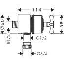 AXOR 16882000 Wandabsperrventil Axor Montreux