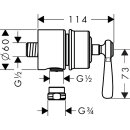 AXOR 16883000 Wandabsperrventil Axor Montreux