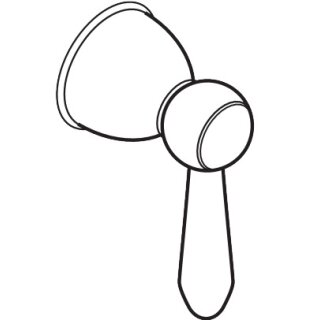 AXOR 17294150 Hebelgriff Axor Carlton