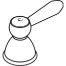 AXOR 17296120 Hebelgriff Axor Carlton