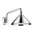 HANSGROHE 26021000 Kopfbrause Axor Front mit Brausearm
