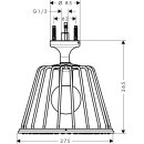 AXOR 26032000 Kopfbrause Axor Nendo chrom
