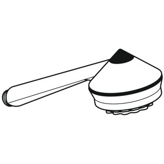 AXOR 28901000 Handbrause 1901 mit Quiclean chrom