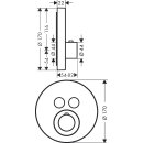 AXOR 36723000 Thermostat UP Axor ShowerSelect