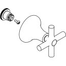 AXOR 37995000 Kreuzgriff Axor Terrano chrom