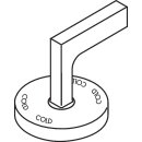 AXOR 39093000 Hebelgriff kalt Axor Citterio 3-Loch