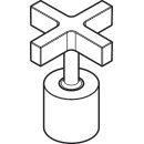 HANSGROHE 39292000 Kreuzgriff 4-Loch Waschtischarmatur