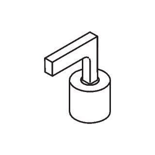 AXOR 39294000 Hebelgriff f.4-Loch Wannenarmatur