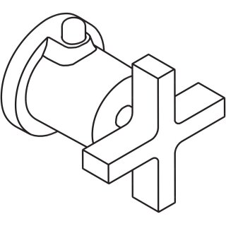 AXOR 39391000 Kreuzgriff Axor Citterio Thermostat