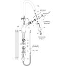 AXOR 39835800 Sp&uuml;ltischmischer Axor Citterio steel